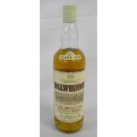 Bottle of Dalwhinnie 8 year old pure single malt Scotch whisky 75 cl (bought approximately 1984)