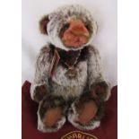 Modern jointed teddy bear by Charlie Bears 'Autumn' designed by Isabelle Lee L 42 cm