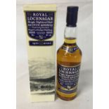 Bottle of Royal Lochnagar aged 12 years single malt whisky