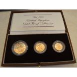 Royal Mint United Kingdom 1983 gold proof collection comprising of Two Pound;