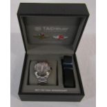 Boxed Gents Tag Heuer stainless steel Indy 500 100th Anniversary limited edition watch no 507/1000