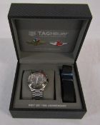 Boxed Gents Tag Heuer stainless steel Indy 500 100th Anniversary limited edition watch no 507/1000
