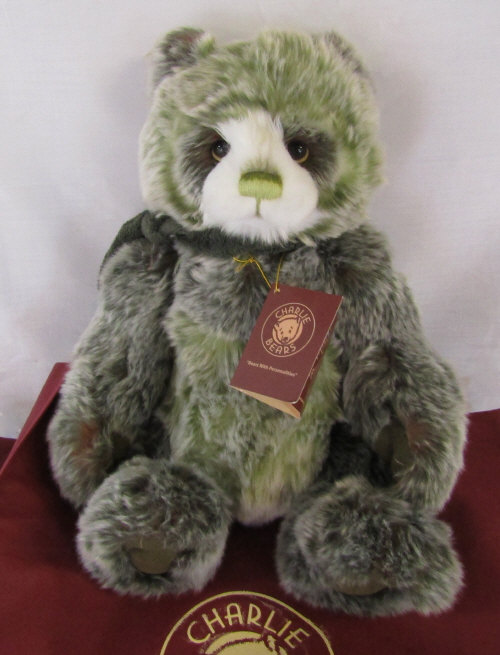 Modern jointed teddy bear by Charlie Bears 'Colin' designed by Isabelle Lee L 46 cm