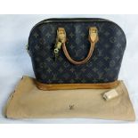 Louis Vuitton Alma handbag with dust bag,
