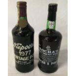 Niepoort's 1977 vintage port & Rocha's Old Tawny Port