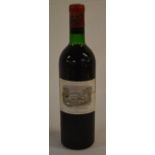 A 75cl bottle of Chateau Lafite Rothschild,