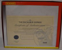 Boxed Hornby OO gauge The Excalibur Express Train Pack,