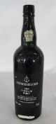 Bottle of Feuerheerd vintage port 1983