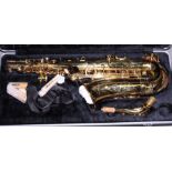 A Conn-Selmer "Prelude" AS700 alto saxophone, in fitted case