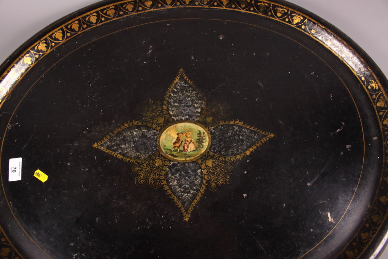 Four early 20th century oak cased drum head and other mantel clocks, a lamp in the form of a - Image 2 of 2