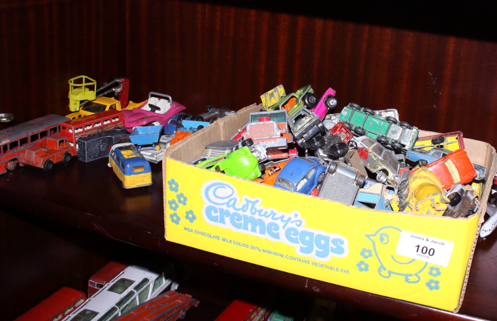 A collection of various Matchbox, Dinky and other die-cast model vehicles (all well played with) - Image 6 of 6