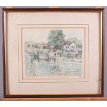Glyn Martin: a number of signed limited edition colour prints, Thames scenes, and a number of