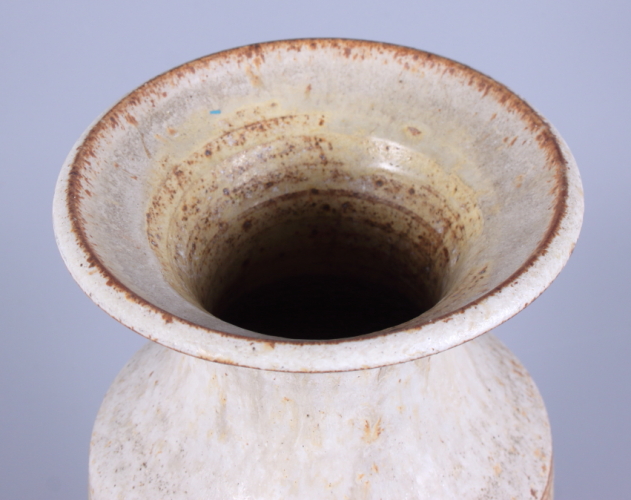 A Robert Tarling stoneware vase, with outswept neck, 14" high - Image 2 of 3