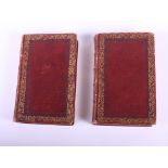 M Breton: "China: Its Costume, Arts, Manufacturers, etc", four vols bound as two, red morocco