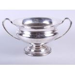 A silver two-handled trophy, supplied by Betty and Sons, Manchester, 40oz troy approx