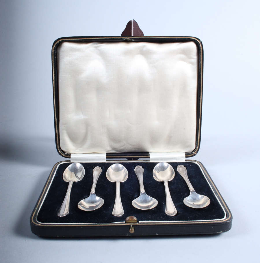 Five cases of silver flatware, including spoons, forks, etc - Bild 5 aus 5
