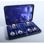 Five cases of silver flatware, including spoons, forks, etc