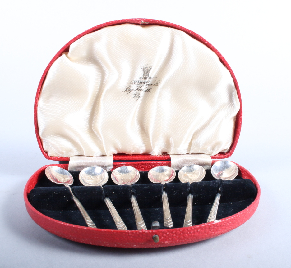 Five cases of silver flatware, including spoons, forks, etc - Bild 2 aus 5