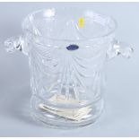 A French lead crystal champagne bucket