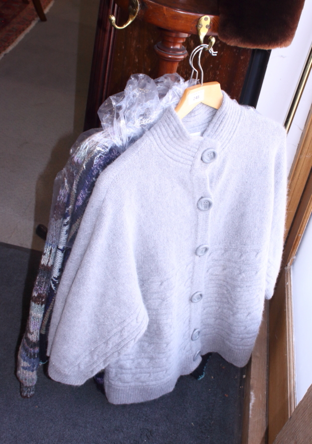 Two Kaffe Fassette woollen cardigans and another by Rocha John Rocha