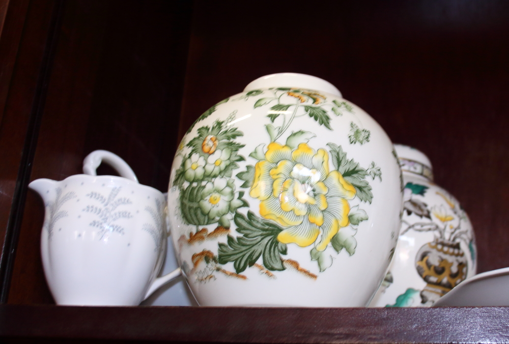 A Royal Doulton "Counterpoint" pattern part teaset, together with other porcelain - Image 3 of 6