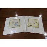 A pair of 1930s colour prints, "Fairy Tales", unframed