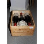 Six bottles of Clefs des Papes, Chateauneuf du Pape 2001