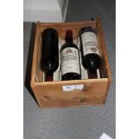 Six bottles of Chateau Haut Guillon 2005