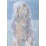 Jacques de Mol: mixed media, five nude studies, a similar study and a coloured print of a