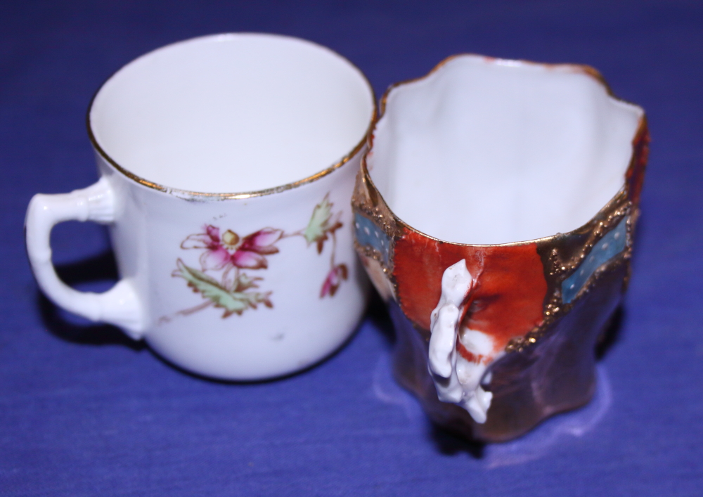 An Imari bowl, 8 1/2" wide, four Imari plates, other decorative plates and two coffee cans - Image 11 of 12