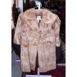 A full length mink coat by Charles Blaiwais