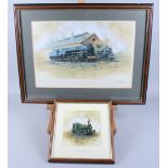 David Shepherd: a pencil signed limited edition print, "The East Somerset Railway, Black Prince