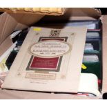 A large collection of sets and part sets of cigarette cards, loose and in albums