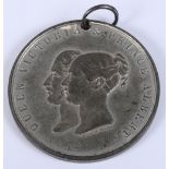 A 19th century medal by J Davis of Birmingham, commemorating the launch of The SS Great Britain, 1