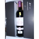 Six bottles of Chateau Moulin a Vent 2004 red wine