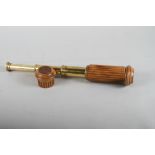 A Stewart Linford "Admiral Nelson" limited edition telescope, 4/200, turned from oak recovered