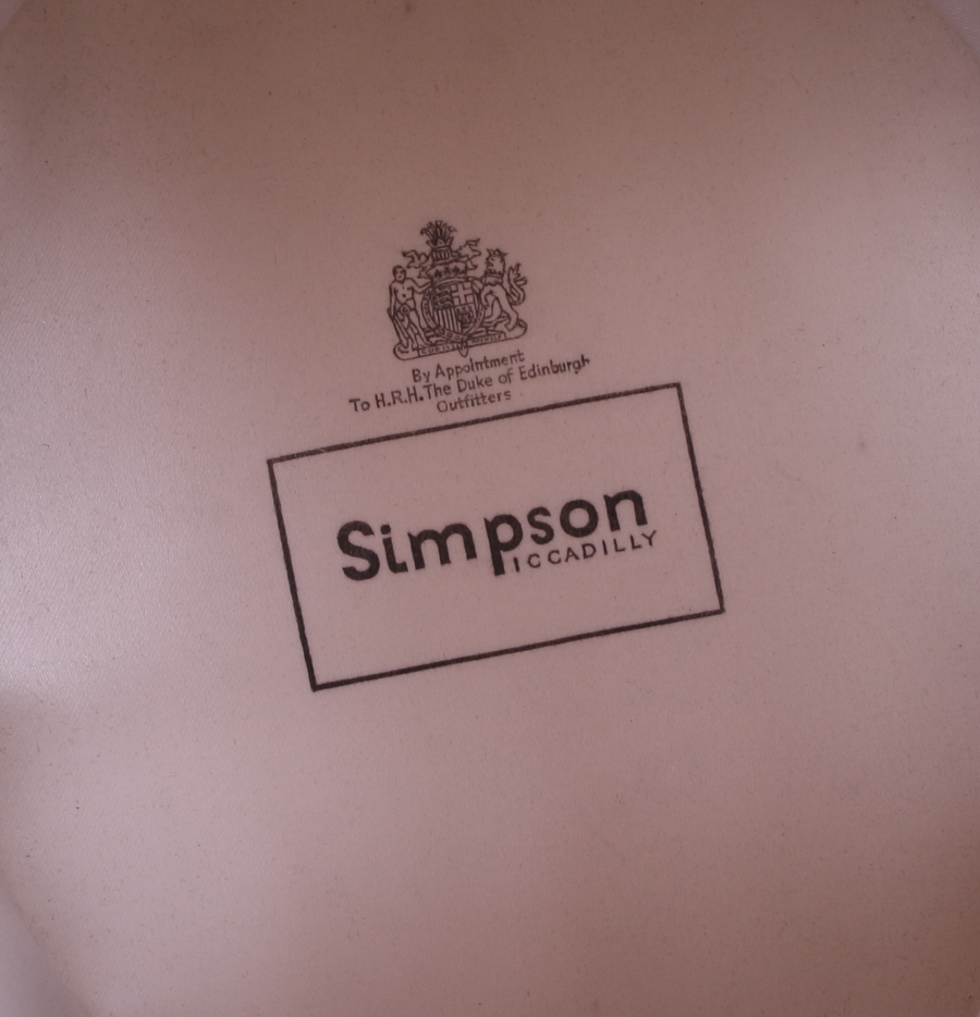 A Simpson Piccadilly gentleman's morning top hat, in original box, size 6 7/8 - Image 3 of 3