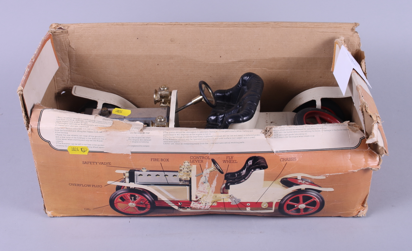 A Mamod live steam "Roadster" model car, in original box - Image 2 of 2