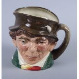 A Royal Doulton porcelain musical character jug, "Paddy", 6" high, and a pair of early 20th