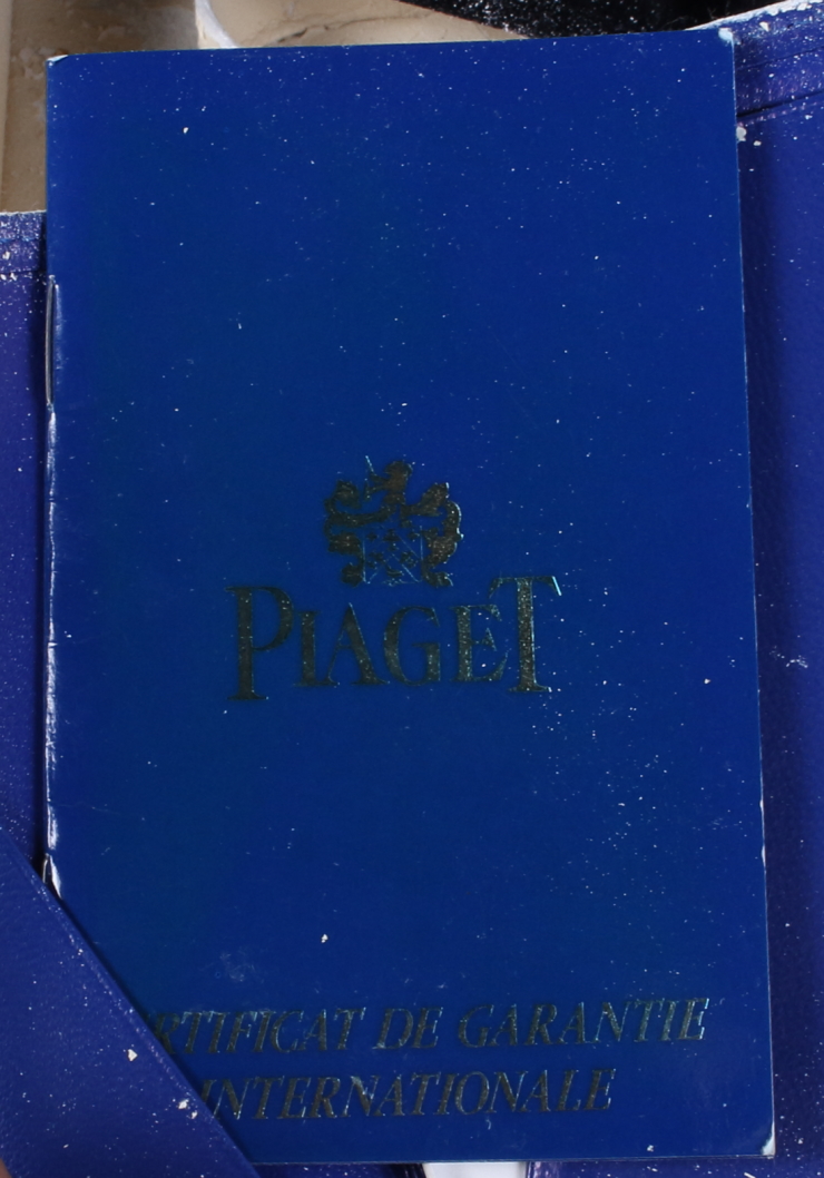 An 18ct gold Piaget "Polo" square faced wristwatch - Image 3 of 9