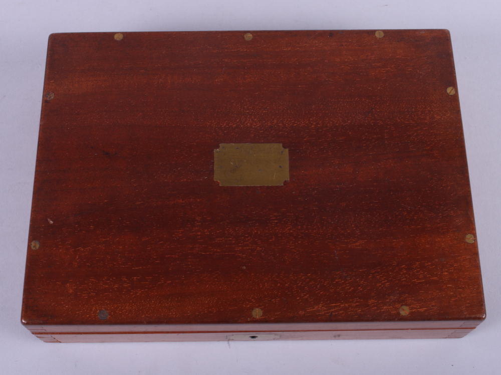 A set of W H Harling drawing instruments, in fitted mahogany case - Image 4 of 4