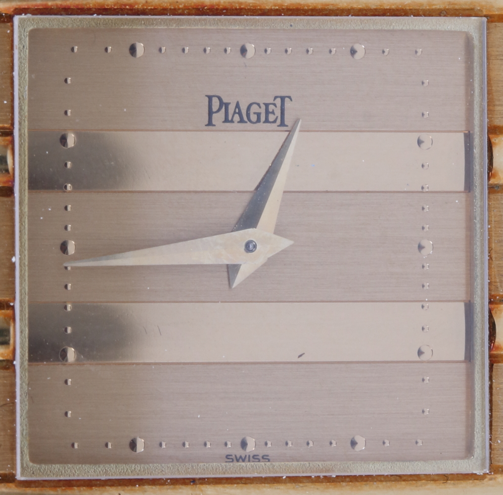 An 18ct gold Piaget "Polo" square faced wristwatch - Image 4 of 9