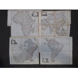 Four late 18thC maps after Thomas Kitche