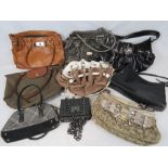 A quantity of ladies handbags including;