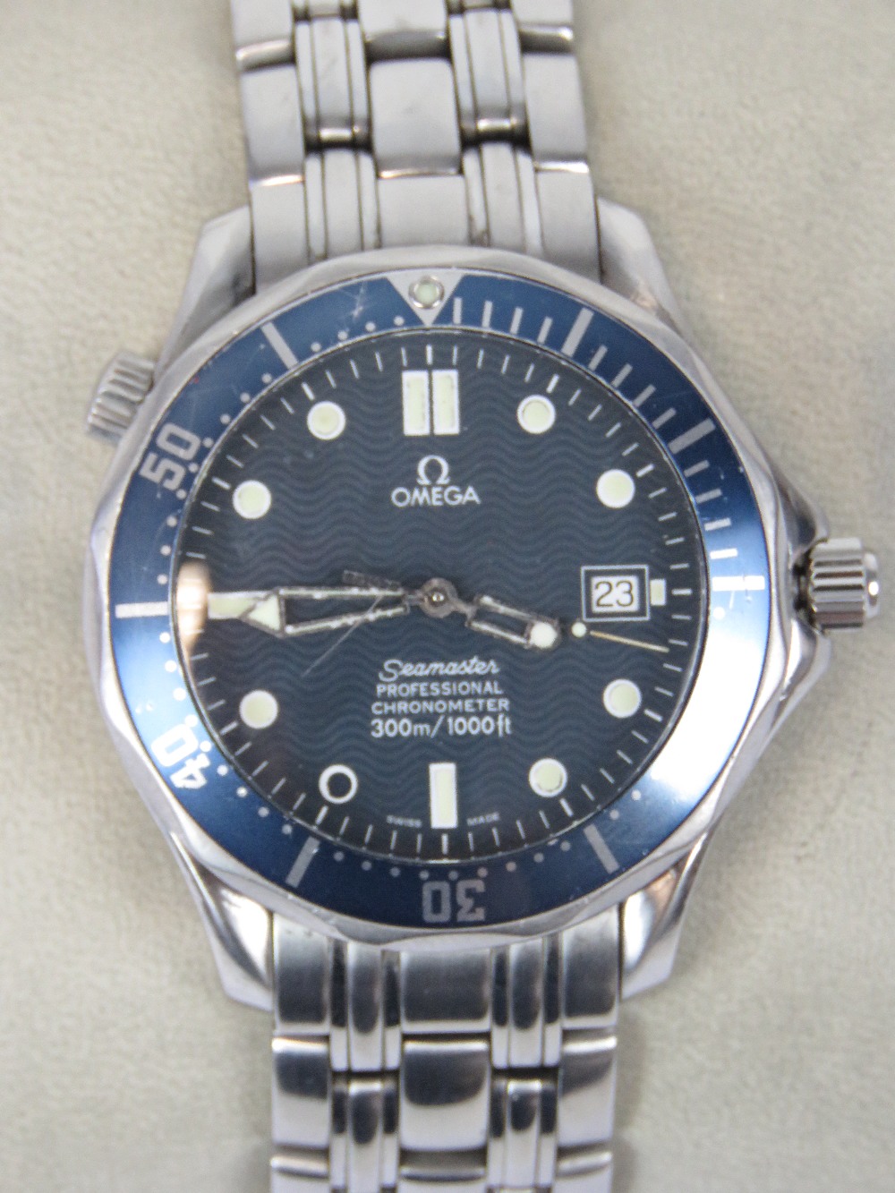 An Omega Seamaster Chronometer stainless