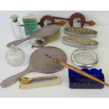 A quantity of assorted items including;