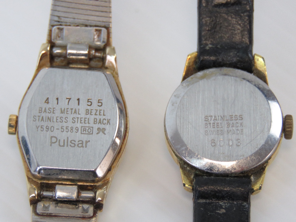 Two vintage ladies wristwatches; an Avia - Image 2 of 3