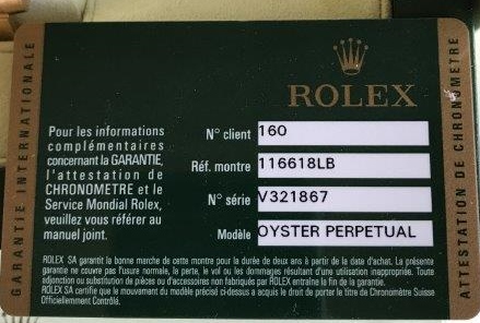 A 2009 18ct gold Rolex Oyster Perpetual Submariner wristwatch, complete with box and paperwork, - Image 3 of 4
