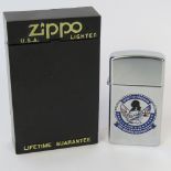 A Zippo lighter in original box.