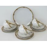 A set of six Noritake trios complete wit